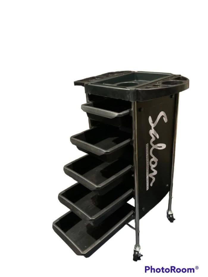 Professional 5-Tray Salon Trolley - Local