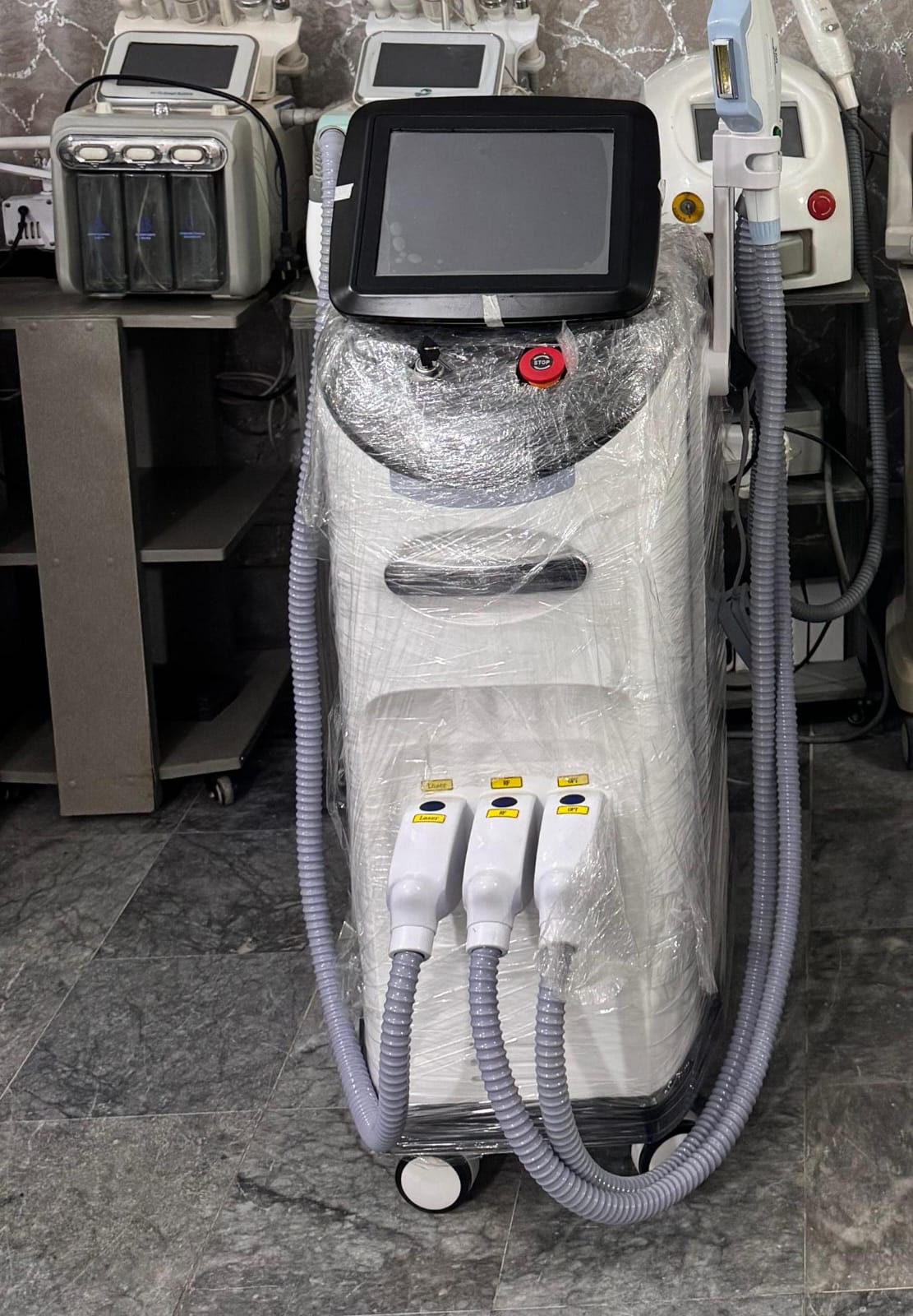 IPL Laser Machine with Triple Handles &amp; Dual Touchscreen