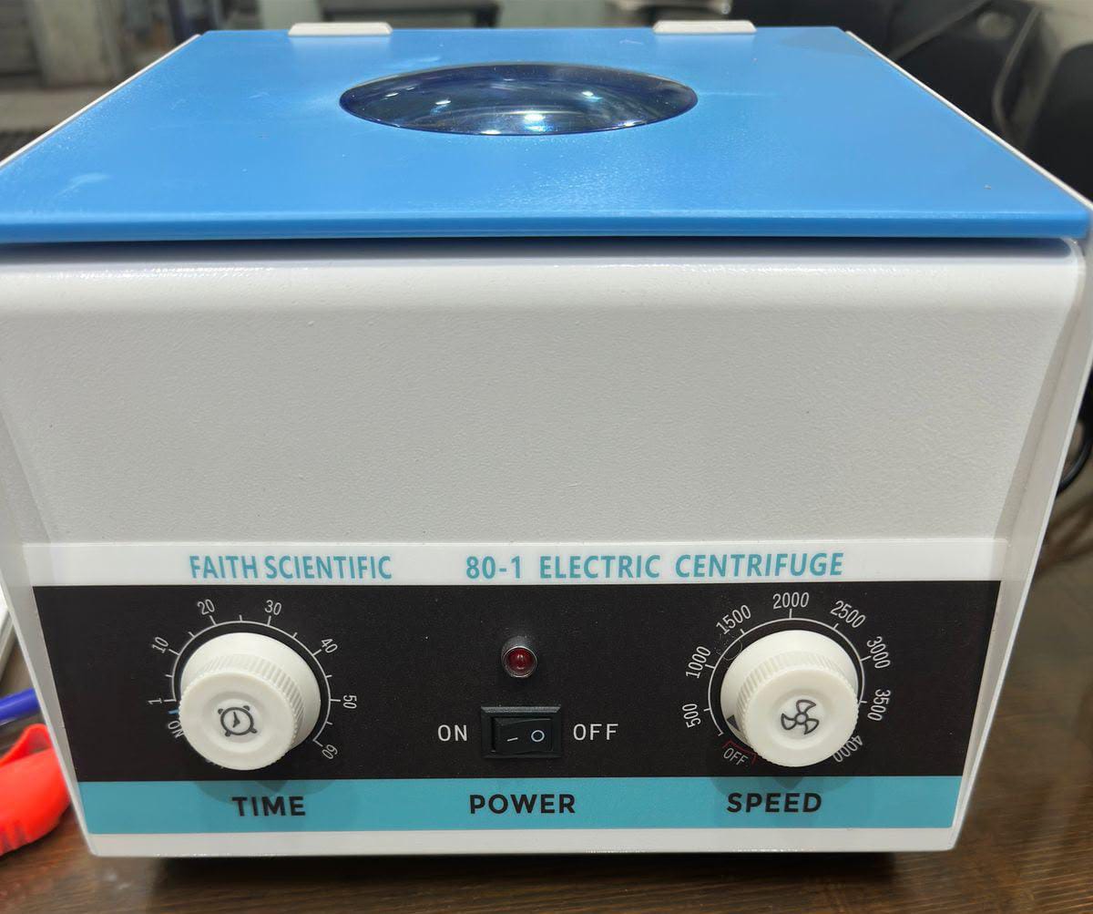 Centrifuge Machine 80-1 Electric for PRP – 6 Vials