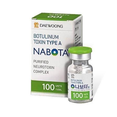 Nabota 100UI High-Purity Botulinum Toxin Type A (100U/Vial) - Made in Korea